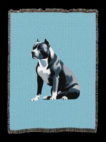 Cane Corso Cotton Woven Throw