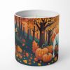Pit Bull Terrier - White - Fall Decorative Soy Candle