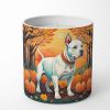 Pit Bull Terrier - White - Fall Decorative Soy Candle