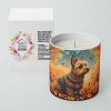 Australian Terrier Fall Decorative Soy Candle