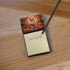 Basenji - Red - Fall Sticky Note Holder
