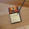Basenji Fall Sticky Note Holder