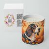 Basset Hound Fall Decorative Soy Candle