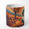Bearded Collie Fall Decorative Soy Candle