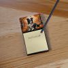 Border Collie 2 Fall Sticky Note Holder
