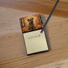 Border Terrier 3 Fall Sticky Note Holder