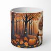 Cavalier King Charles Spaniel Fall Decorative Soy Candle