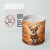 Chihuahua Fall Decorative Soy Candle