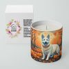 German Shepherd - White - Fall Decorative Soy Candle