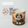 Havanese Fall Decorative Soy Candle