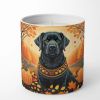 Labrador Retriever - Black - Fall Decorative Soy Candle