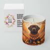 Labrador Retriever - Chocolate - Fall Decorative Soy Candle