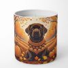 Labrador Retriever - Chocolate - Fall Decorative Soy Candle