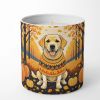 Labrador Retriever - Yellow - Fall Decorative Soy Candle