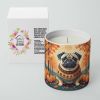 Pug - Fawn - Fall Decorative Soy Candle