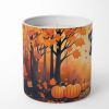 Schnauzer Fall Decorative Soy Candle