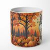 Siberian Husky Fall Decorative Soy Candle
