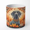 Weimaraner Fall Decorative Soy Candle