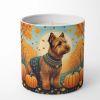 Welsh Terrier Fall Decorative Soy Candle
