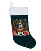 Basset Hound Christmas Stocking