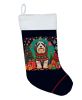 Bearded Collie Christmas Stocking