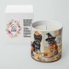 Affenpinscher Fall Kitchen Pumpkins Decorative Soy Candle