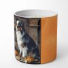 Australian Shepherd Fall Kitchen Pumpkins Decorative Soy Candle