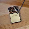 Australian Shepherd Cozy Christmas Sticky Note Holder