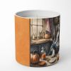 Basset Hound Fall Kitchen Pumpkins Decorative Soy Candle