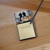 Border Collie 1 Fall Kitchen Pumpkins Sticky Note Holder