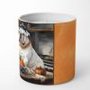Bulldog Fall Kitchen Pumpkins Decorative Soy Candle