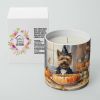 Cairn Terrier Fall Kitchen Pumpkins Decorative Soy Candle