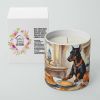 Doberman Fall Kitchen Pumpkins Decorative Soy Candle