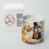 Golden Retriever Fall Kitchen Pumpkins Decorative Soy Candle