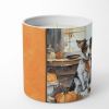 Jack Russell Terrier Fall Kitchen Pumpkins Decorative Soy Candle