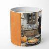 Labrador Retriever - Black - Fall Kitchen Pumpkins Decorative Soy Candle