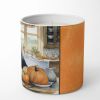 Labrador Retriever - Black - Fall Kitchen Pumpkins Decorative Soy Candle
