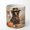 Labrador Retriever - Chocolate - Fall Kitchen Pumpkins Decorative Soy Candle