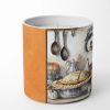 Old English Sheepdog Fall Kitchen Pumpkins Decorative Soy Candle