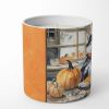 Siberian Husky Fall Kitchen Pumpkins Decorative Soy Candle