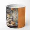 Siberian Husky Fall Kitchen Pumpkins Decorative Soy Candle