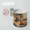Silky Terrier Fall Kitchen Pumpkins Decorative Soy Candle