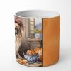Tibetan Spaniel Fall Kitchen Pumpkins Decorative Soy Candle