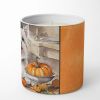 Westie/West Highland White Terrier Fall Kitchen Pumpkins Decorative Soy Candle