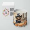 Yorkie/Yorkshire Terrier Fall Kitchen Pumpkins Decorative Soy Candle