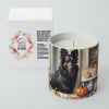 Belgian Sheepdog Fall Kitchen Pumpkins Decorative Soy Candle