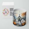 American Eskimo Spooky Halloween Decorative Soy Candle
