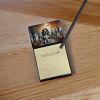 Basset Hound Spooky Halloween Sticky Note Holder