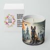 Belgian Malinois Spooky Halloween Decorative Soy Candle