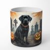 Labrador Retriever - Black - Spooky Halloween Decorative Soy Candle